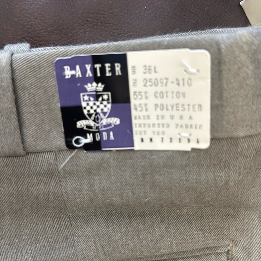36L Khaki pants